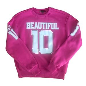 Pink ‘Beautiful 10’ Sweatshirt